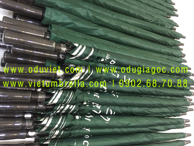 xưởng sản xuất ô dù cầm tay in logo quảng cáo